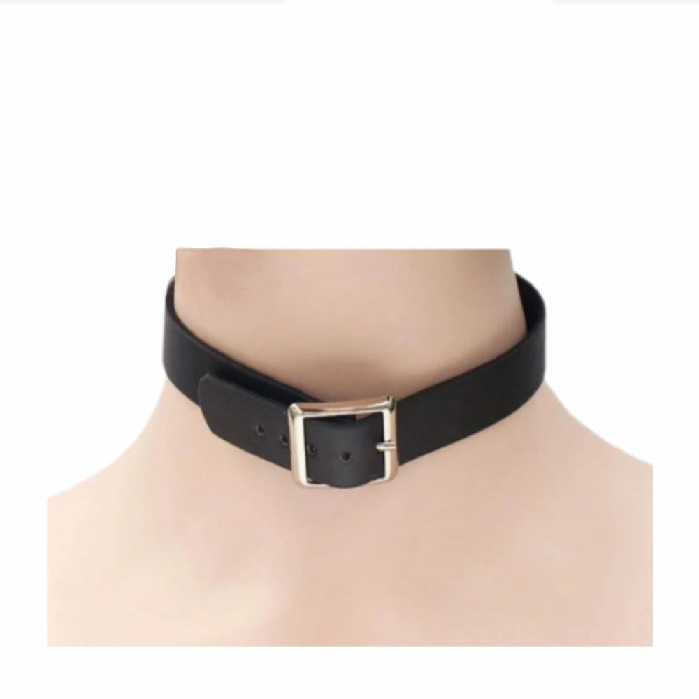 Gothic Leatherette Choker