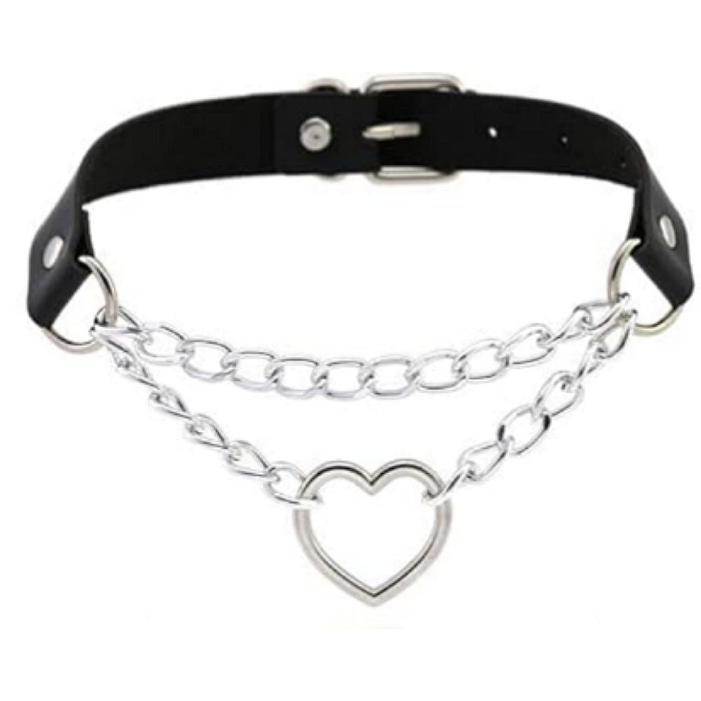 Gothic Leatherette Choker