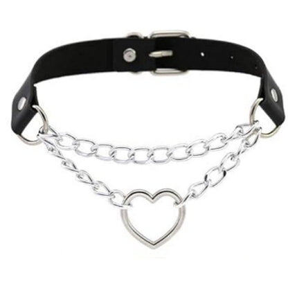 Gothic Leatherette Choker