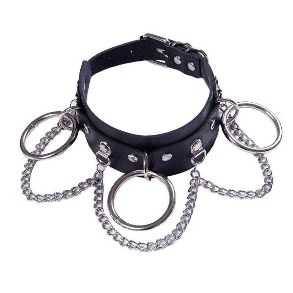 Gothic Leatherette Choker