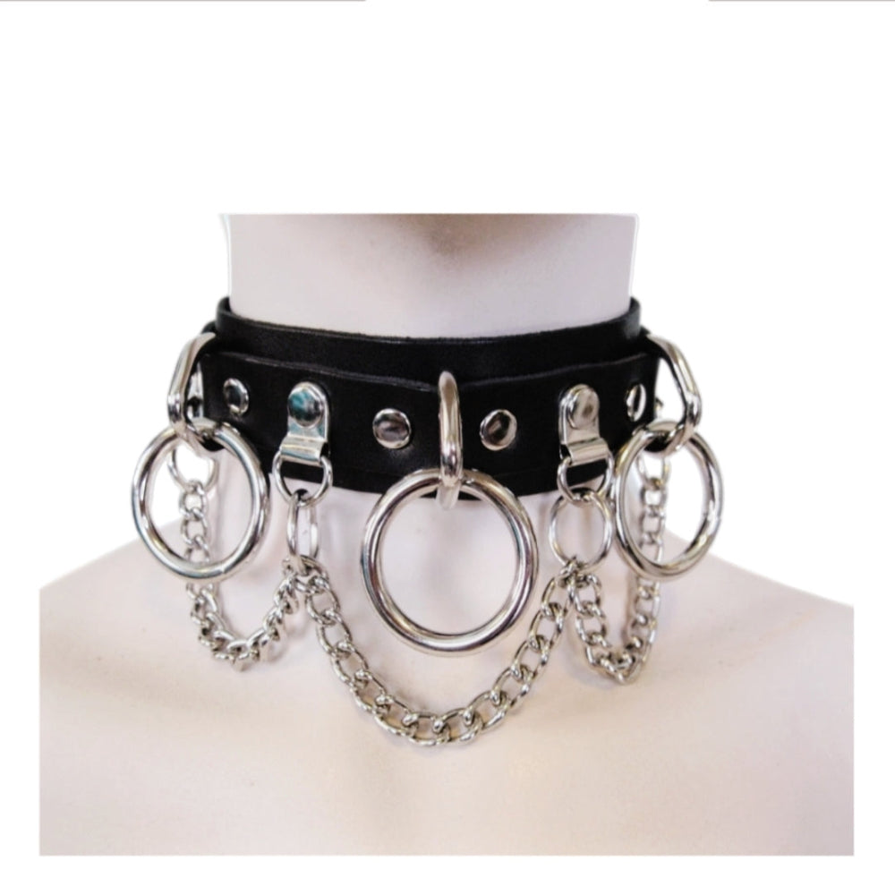 Gothic Leatherette Choker