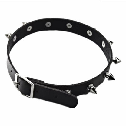 Punk Leatherette Choker