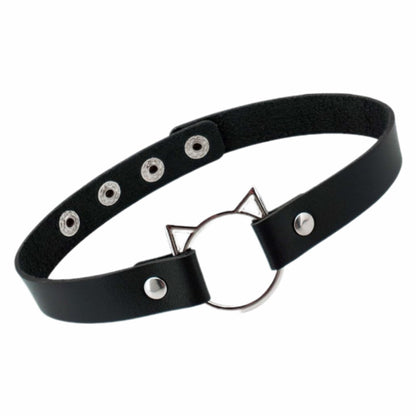 Punk Leatherette Choker