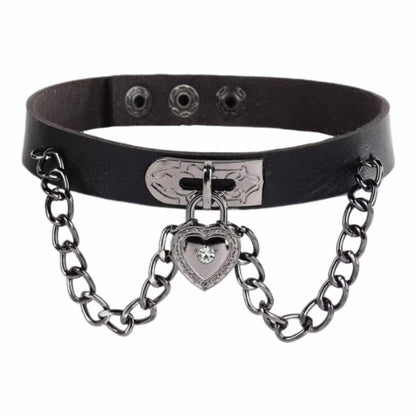 Punk Leatherette Choker