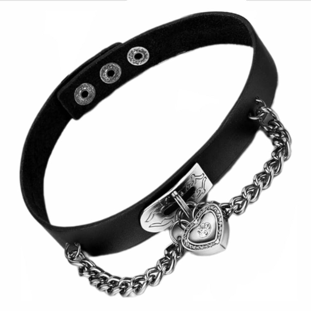 Punk Leatherette Choker