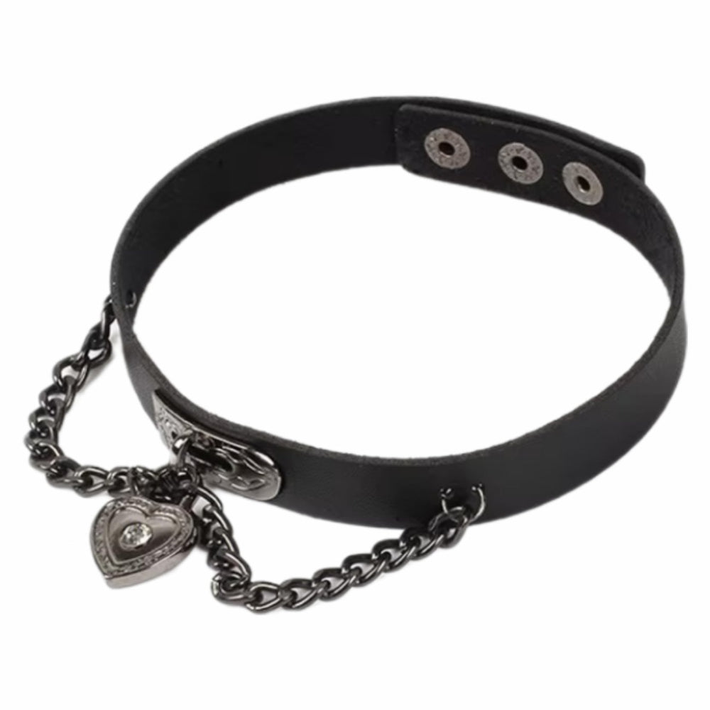 Punk Leatherette Choker