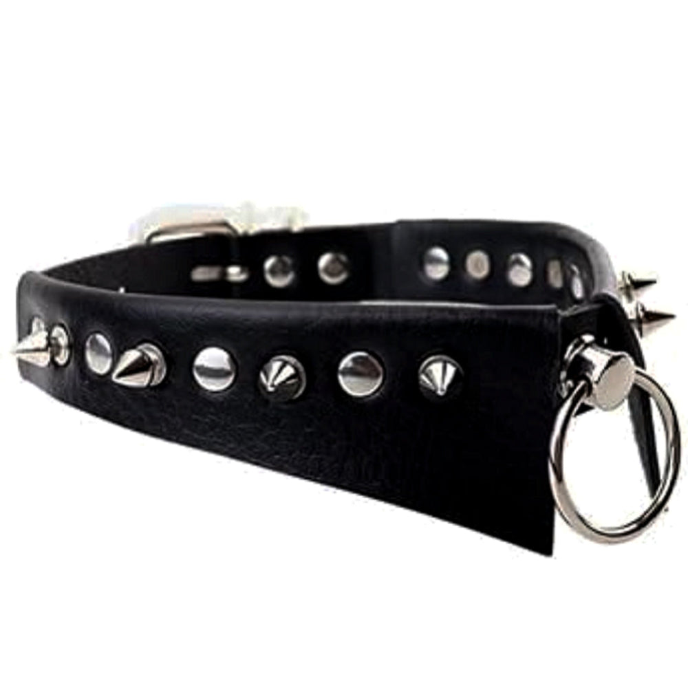 Gothic Fancy Collar Choker - Spiked