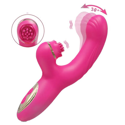 Happy Bunny Vibrating & Tapping Rabbit The Pleasure Co.  Condom Kingdom Adult
