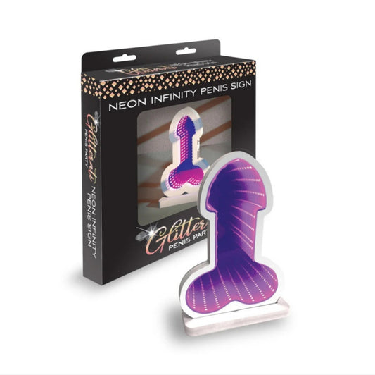 Neon Infinity LED Penis Light Up Sign