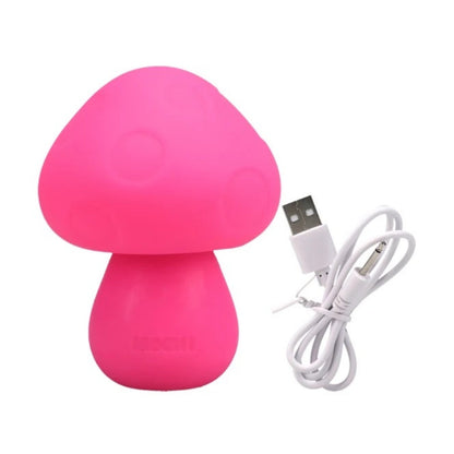 Mochi Rechargeable Silicone Mushroom Vibe - Pink