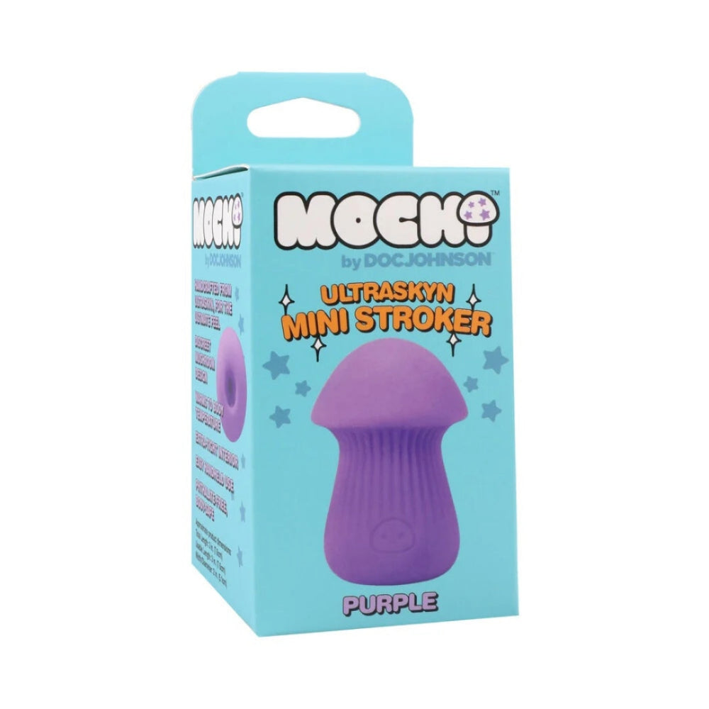 Mochi Ultraskin Mini Mushroom Stroker - Purple