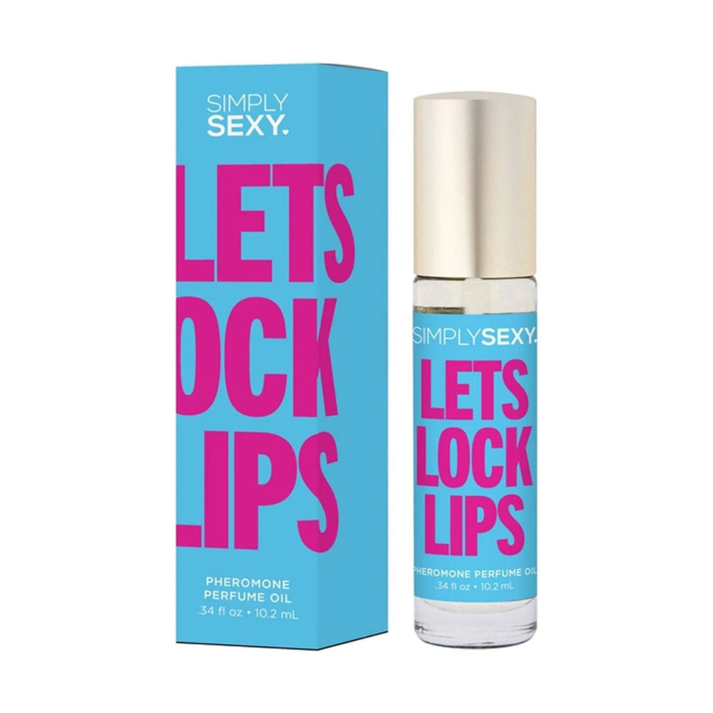 Simply Sexy Let's Lock Lips Roll On Pheromone Perfume 0.34oz