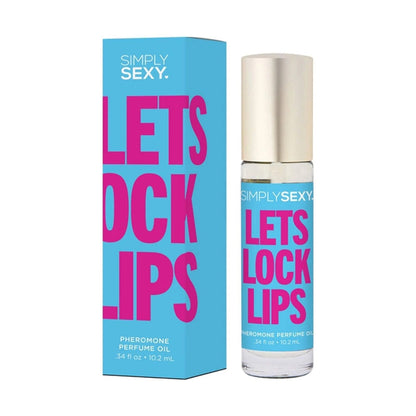Simply Sexy Let's Lock Lips Roll On Pheromone Perfume 0.34oz