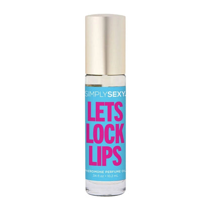 Simply Sexy Let's Lock Lips Roll On Pheromone Perfume 0.34oz