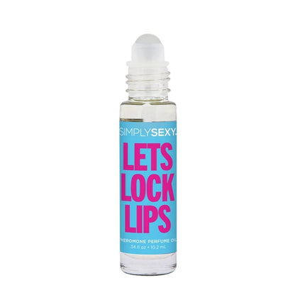 Simply Sexy Let's Lock Lips Roll On Pheromone Perfume 0.34oz
