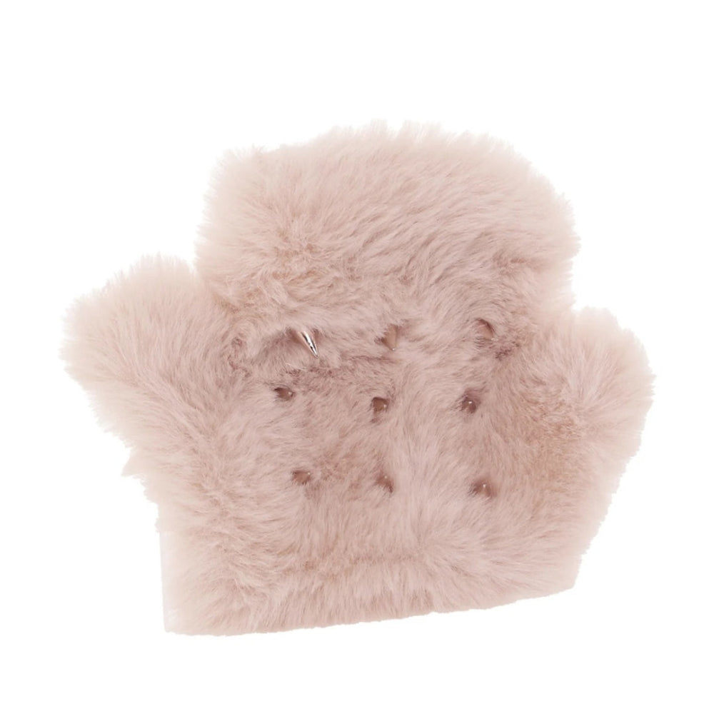 Sex & Mischief Peaches 'n Creame Spiked Sensory Fur Glove