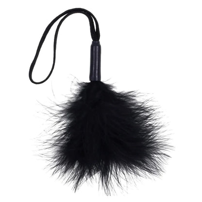 Sex & Mischief Peaches 'n Creame Feather Tickler Black