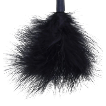 Sex & Mischief Peaches 'n Creame Feather Tickler Black