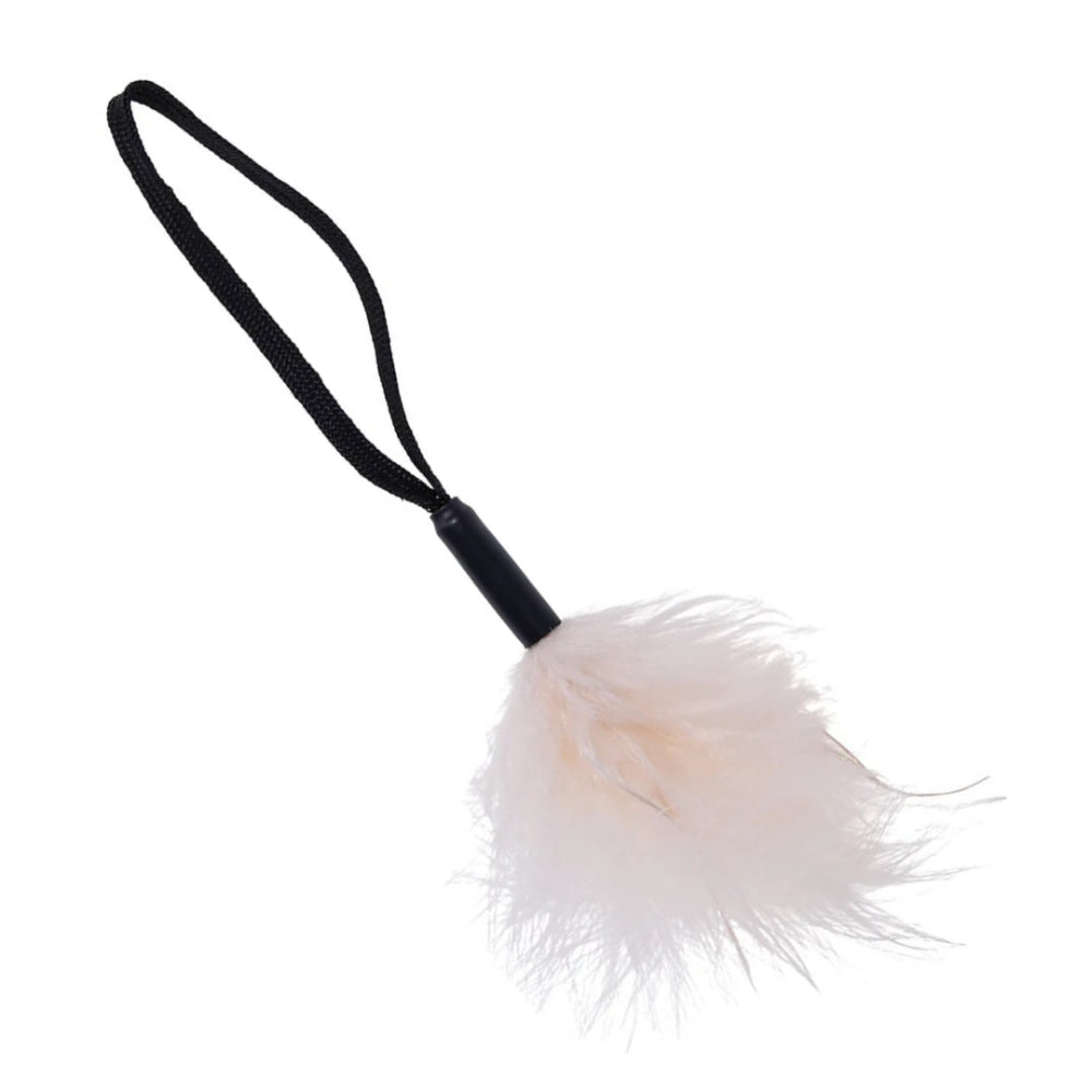 Sex & Mischief Peaches 'n Creame Feather Tickler Cream