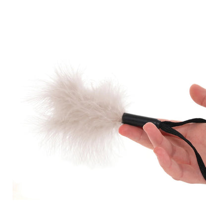 Sex & Mischief Peaches 'n Creame Feather Tickler Cream