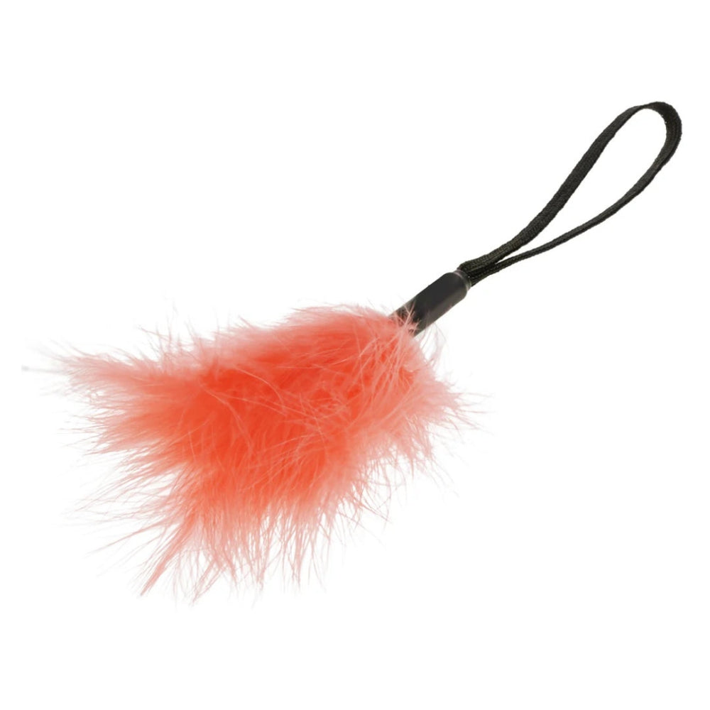 Sex & Mischief Peaches 'n Creame Feather Tickler Peach