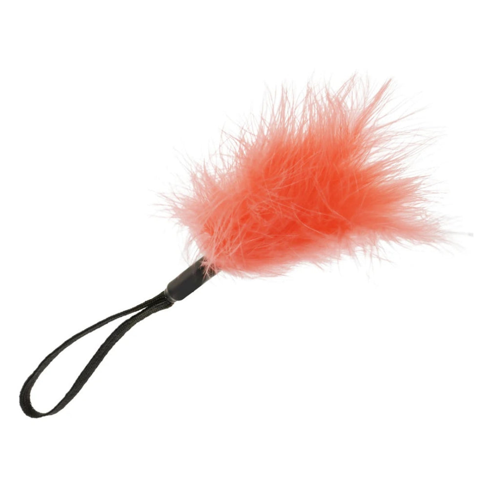 Sex & Mischief Peaches 'n Creame Feather Tickler Peach