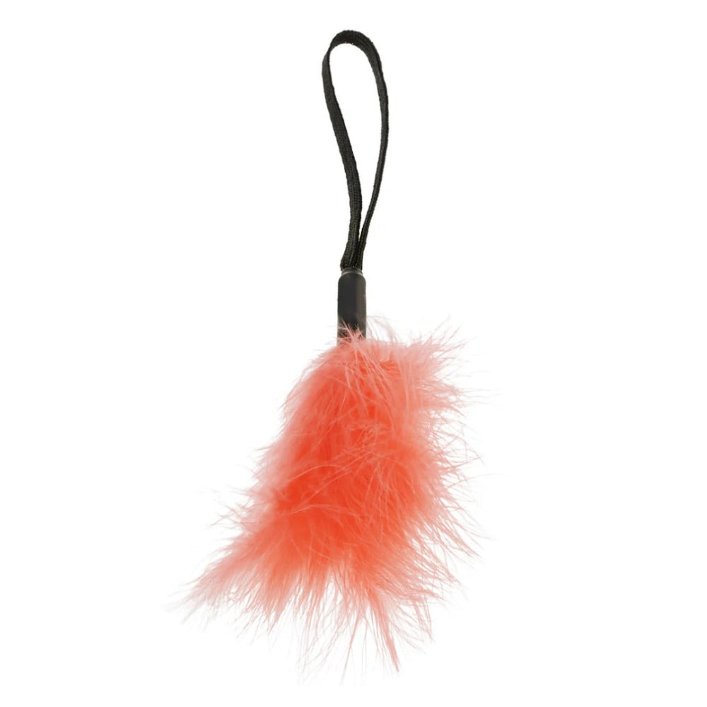 Sex & Mischief Peaches 'n Creame Feather Tickler Peach