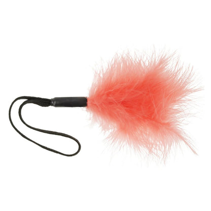 Sex & Mischief Peaches 'n Creame Feather Tickler Peach