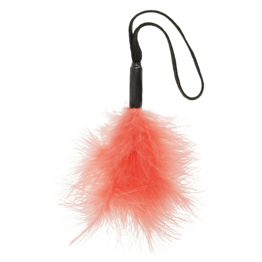 Sex & Mischief Peaches 'n Creame Feather Tickler Peach
