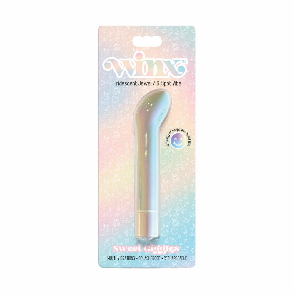 Winx Sweet Giggles Rechargeable G-spot Vibe Iridescent