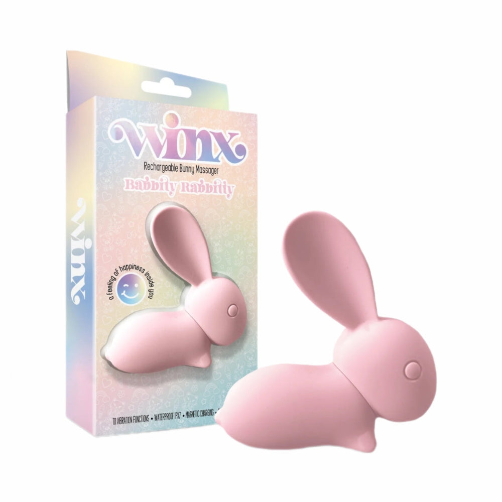 Winx Babbity Rabbity Rechargeable Bunny Clit Vibe Pink