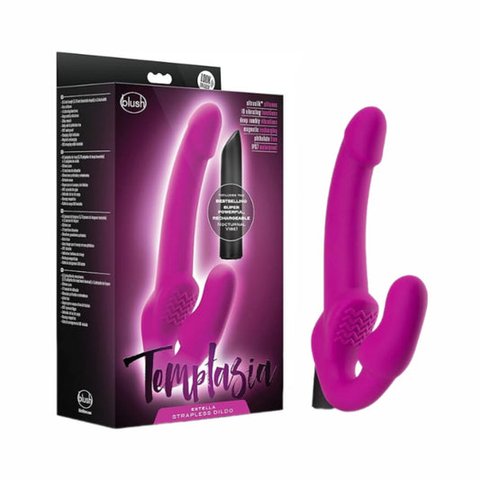 Temptasia Estella Strapless Strap-On Silicone Vibe