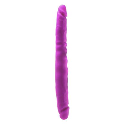 Colours Double Pleasure 12" Dual Ended Dildo - Purple