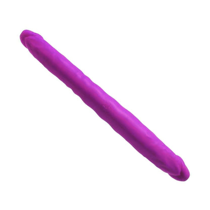 Colours Double Pleasure 12" Dual Ended Dildo - Purple