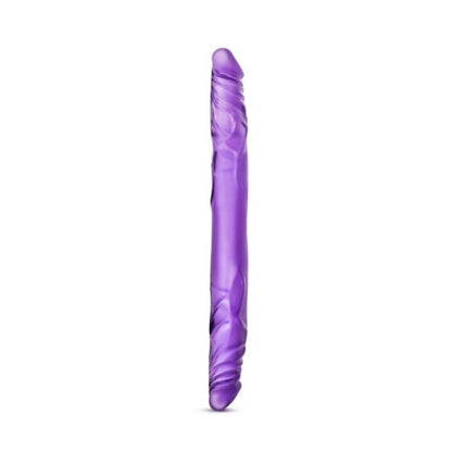 B Yours 14" Double Dildo Purple
