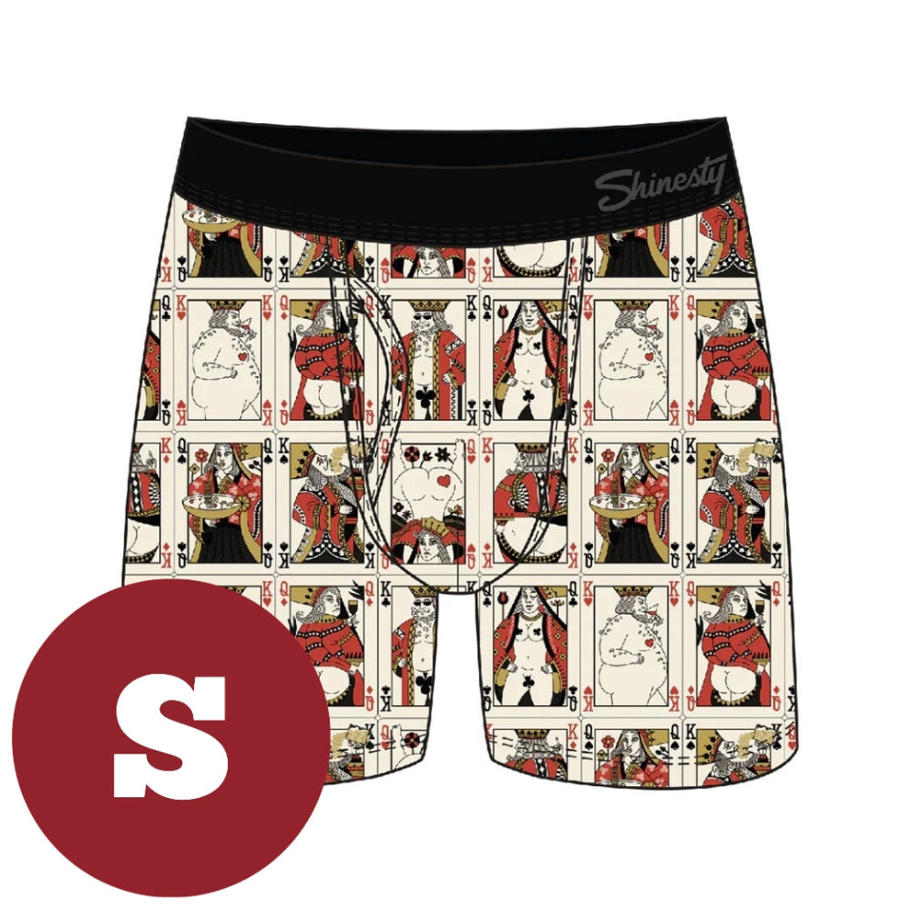 Shinesty The Bottomless Blackjack Playing Card Boxer Briefs