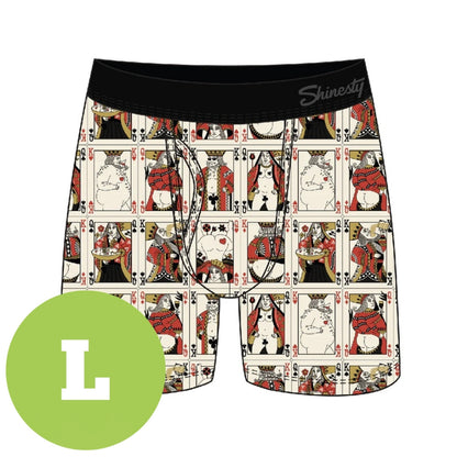 Shinesty The Bottomless Blackjack Playing Card Boxer Briefs