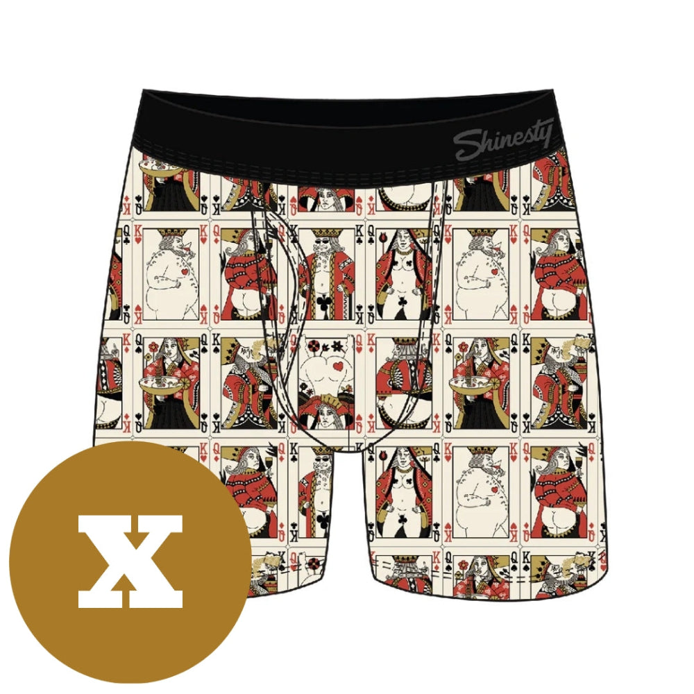 Shinesty The Bottomless Blackjack Playing Card Boxer Briefs