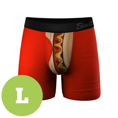 Shinesty The Coney Islands Hot Dog Boxer Briefs