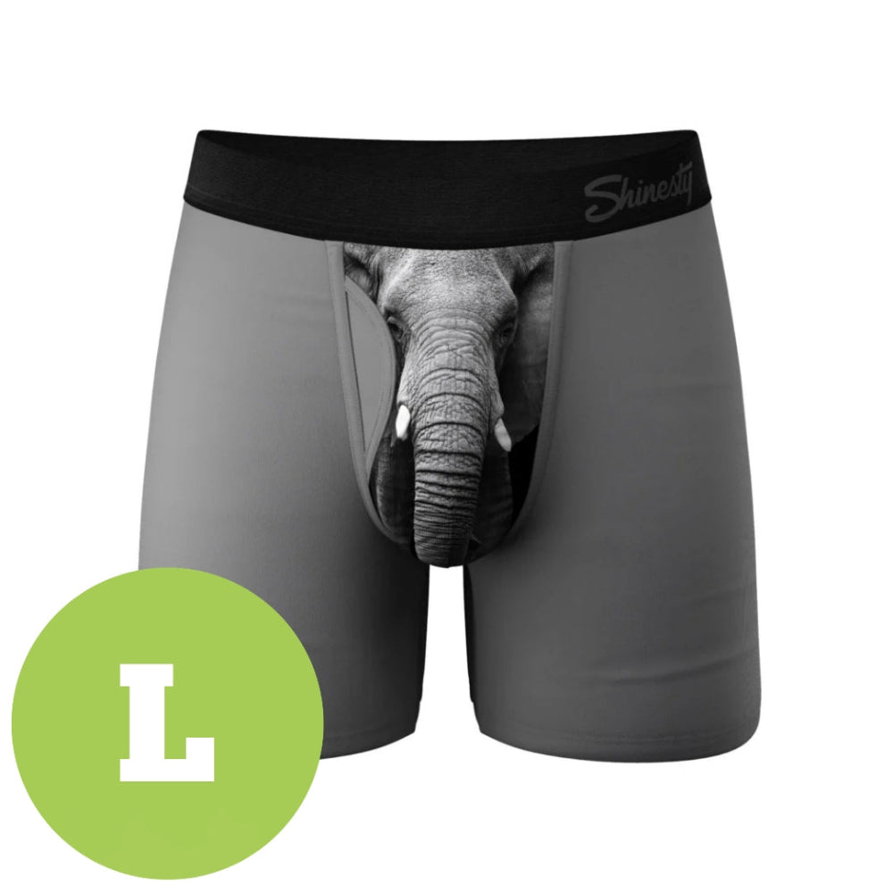 Shinesty Junk In The Trunk Elephant Boxer Briefs