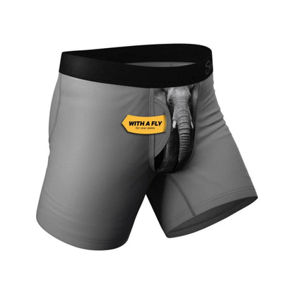 Shinesty Junk In The Trunk Elephant Boxer Briefs