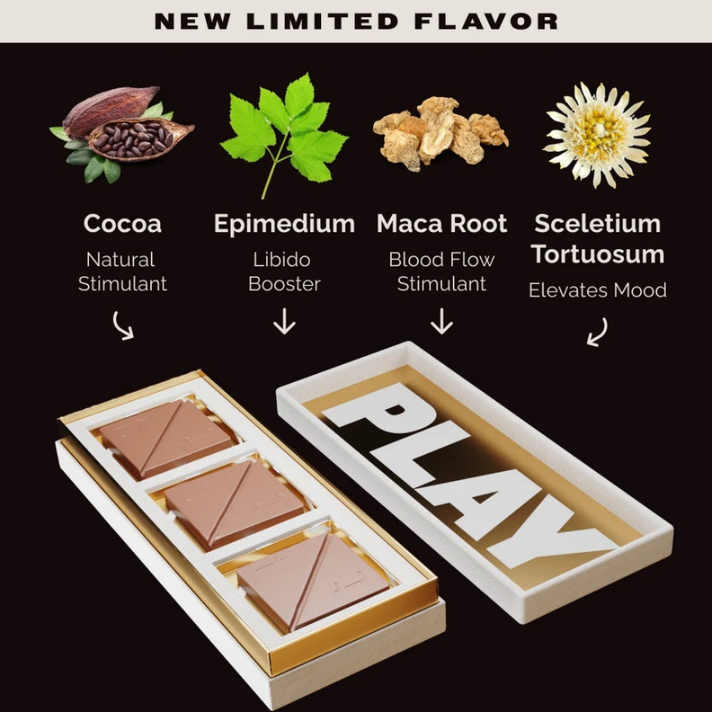Tabs Sex Chocolates 6 Servings - Not Milk Chocolate (Vegan)