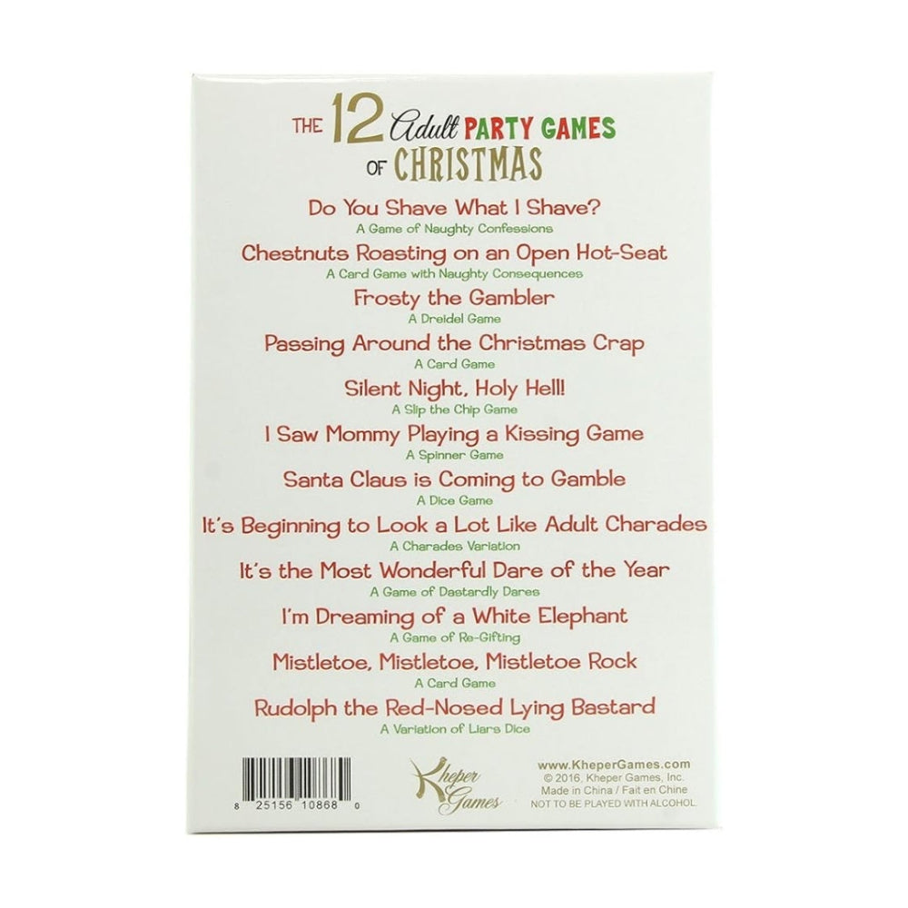 The 12 Adult Party Games Of Christmas
