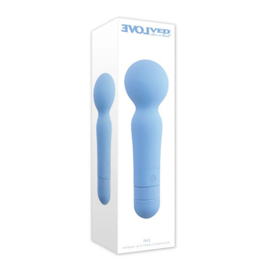 Evolved Iris Soft Head Vibrating Wand