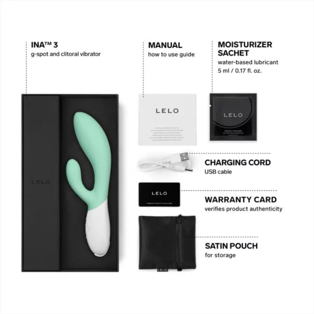 Lelo Ina 3 Rechargeable Rabbit Vibe