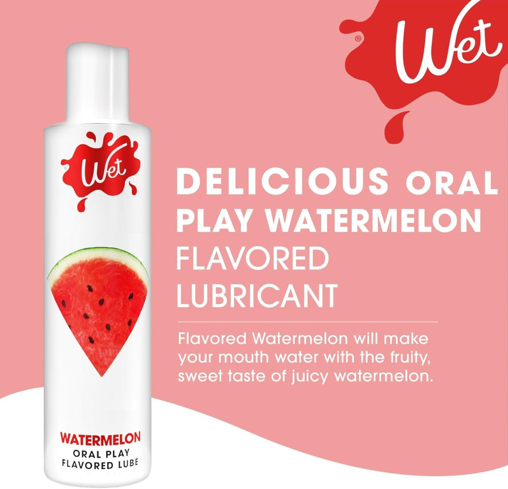 Wet Flavored Lube Watermelon 3.1 oz