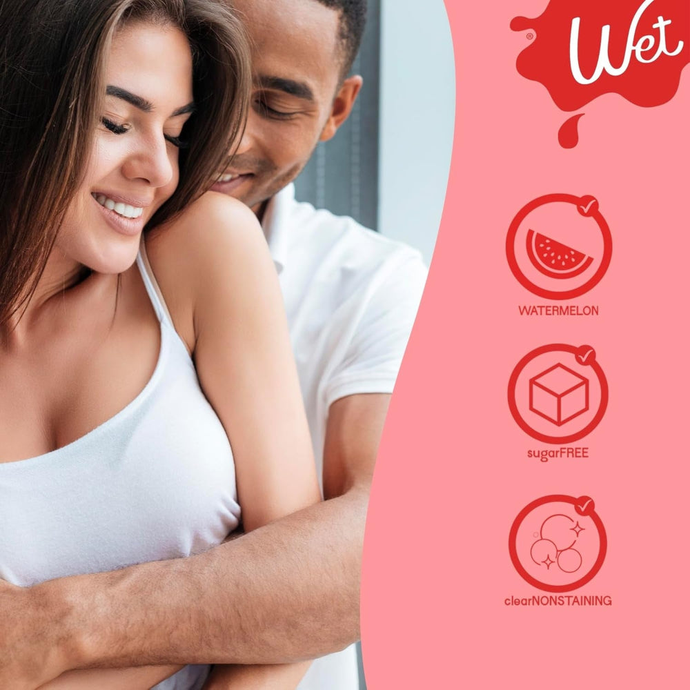 Wet Flavored Lube Watermelon 3.1 oz
