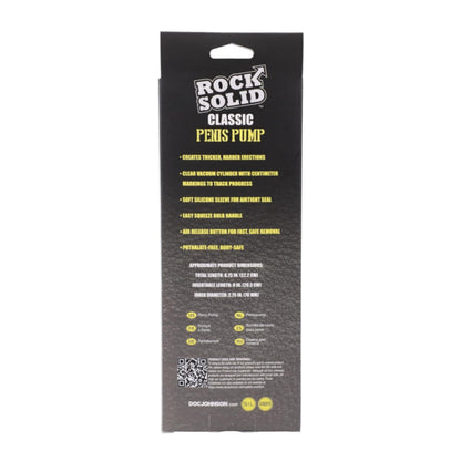 Rock Solid Classic Penis Pump