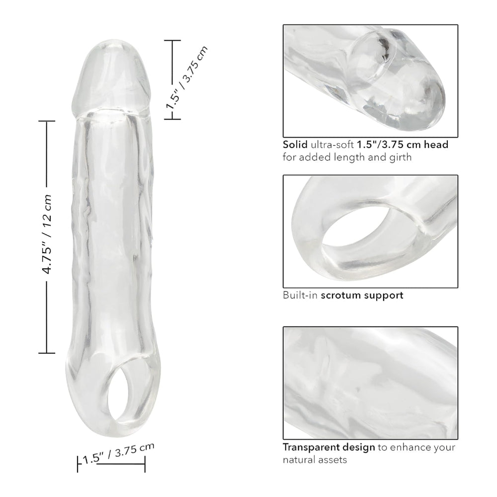 Performance Maxx 6.5" Penis Extension - Clear
