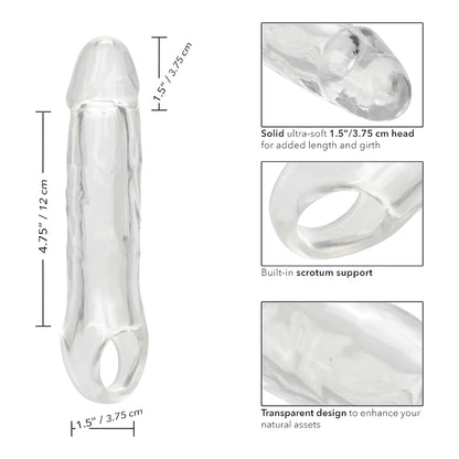 Performance Maxx 6.5" Penis Extension - Clear
